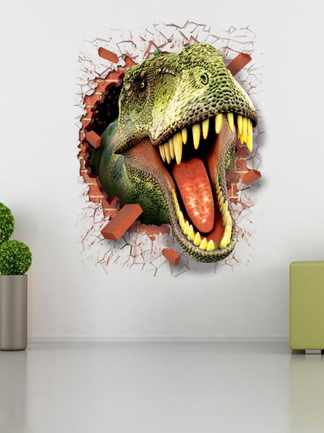 3D Kreativ Dinosaurier dekorativ Aufkleber Schlafzimmer Wand Aufkleber