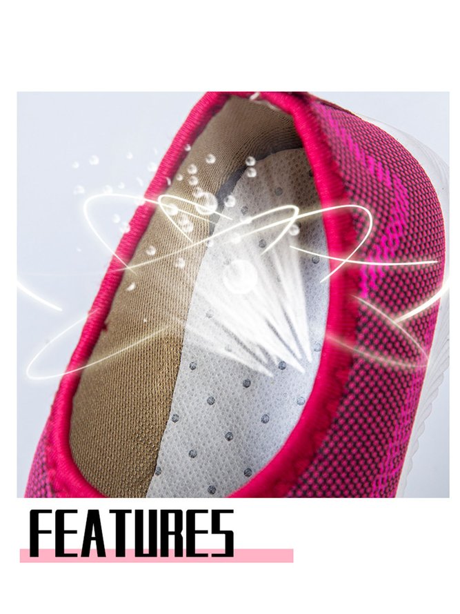 Atmungsaktive Schuhe weiche Sohle Slip-Up Noracora