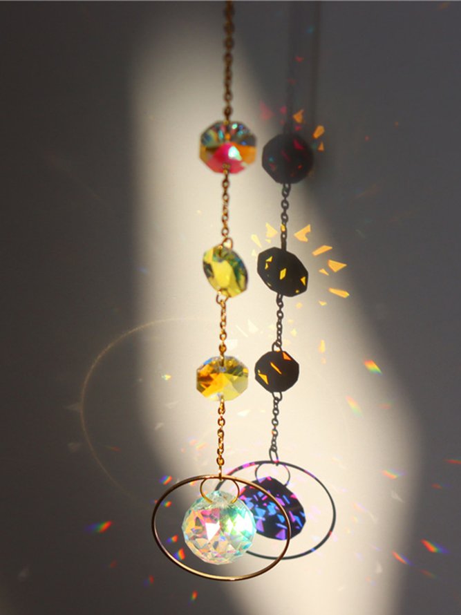 Sonne Fänger Mond Stern Kristall Ornament