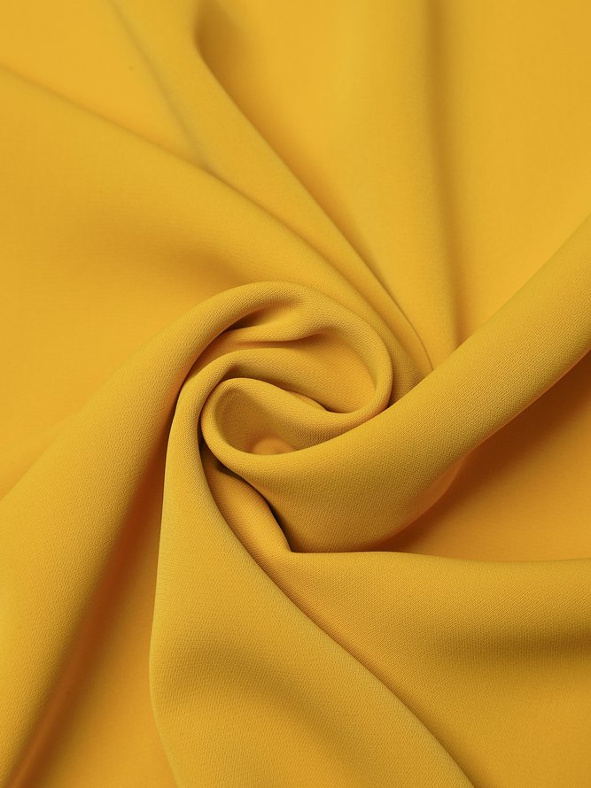 Rundhals Schwarz Damen Sommer Kleider Normal Täglich Lässig Unifarben Kleider