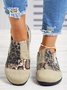 Lässig Camo Nahtverarbeitung Tragbar Segeltuch Slip On Schuhe