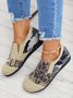 Lässig Camo Nahtverarbeitung Tragbar Segeltuch Slip On Schuhe