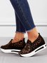 Fashion Paillette Atmungsaktiv Mesh Slip On Plateau Sneakers