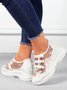 Atmungsaktiv Mesh Geblümt Stickerei Lässig Schuhe