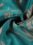 Ethnisch Retro Paisley Cashew Bestickt Lang Schal Kontrast Schal