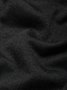 Unifarben V-Ausschnitt Lässig Kurzarm Stricken Kleid