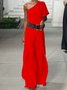 Baumwollmischung Jumpsuit