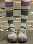 Retro Ethnische  Warme Socken aus Baumwolle