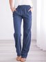 Damen  Einfarbige  Hose