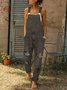 Lässiger Denim Jumpsuit Damen