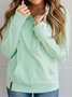 Langarm Lässige Sweatshirts mit Kapuze