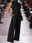 Retro Individualität Jumpsuits mit Taschen