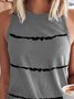 Rundhals Gestreifte Shirts & Blusen aus Baumwolle