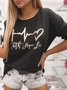 Normal Arbeit Langarm T-Shirt