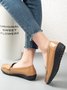 Retro Flache Schuhe