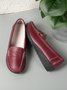 Retro Flache Schuhe