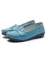 Retro Flache Schuhe