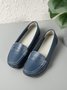 Retro Flache Schuhe