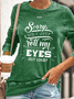 Große Größen Lässig Sarkastisch Sweatshirts