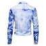 Baumwolle Lässig Langarm Shirts