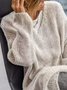 Lässiger Pullover aus Baumwollmischung