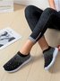 Strass Entwurf Tragbar Zu Fuß Leicht Flyknit Sneakers