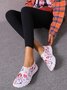 Krankenschwester Kampf Epidemie Print Atmungsaktiv Tüll Mesh Leicht Sneakers