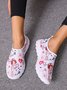 Krankenschwester Kampf Epidemie Print Atmungsaktiv Tüll Mesh Leicht Sneakers