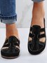 Flach Hohl Elastisch Gurt Schuhe Weich Sohle Leicht Sandale