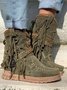 Veloursleder Alle Jahreszeiten Stiefelette