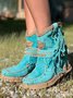 Veloursleder Alle Jahreszeiten Stiefelette