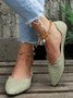 Hahnentritt Alle Jahreszeiten Urban Täglich Stoff PU Slip On Rutschfest Flache Schuhe Slippers für Damen