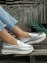Lässig Farbblock Alle Jahreszeiten Nahtverarbeitung Täglich Lackleder PINS Stil Slip On EVA Slippers für Damen