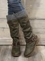 Täglich Leder Niedrig Stiefelette