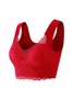 Damen Push-up Seite Brüste Nahtlose BHs Große Größen