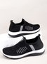 Atmungsaktiv Textil Slip On Sport Sneakers