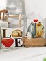 Liebe Katze Valentinstag Zuhause Wohnzimmer Schlafzimmer Kissenbezug