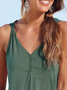 Jersey Lässig Tanktop & Cami