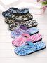 Urlaub Camo Print Nylon Strand Zehentrenner