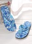 Urlaub Camo Print Nylon Strand Zehentrenner