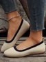 Kontrast Lässig Atmungsaktiv Flyknit Slippers
