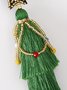 Weihnachtsbaum Quaste Böhmisch Handgemachte Bördeln Ohrringe