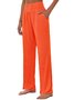 Lässig Unifarben Lang Elastische Taille Tasche Patchwork Hose