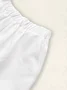 Reine Farbe Damenhose Lässiges Hose aus Baumwolle Noracora