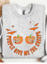 Lässig Rundhals Textbriefe Sweatshirt