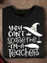 Lässig Rundhals Textbriefe Sweatshirt