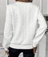 Lässig Kapuze Unifarben Sweatshirt Reißverschluss
