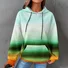 Lässig Kapuze Abstrakt Sweatshirt