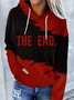 Lässig Kapuze Halloween Sweatshirt
