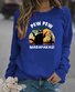Lässig Rundhals Halloween Sweatshirt